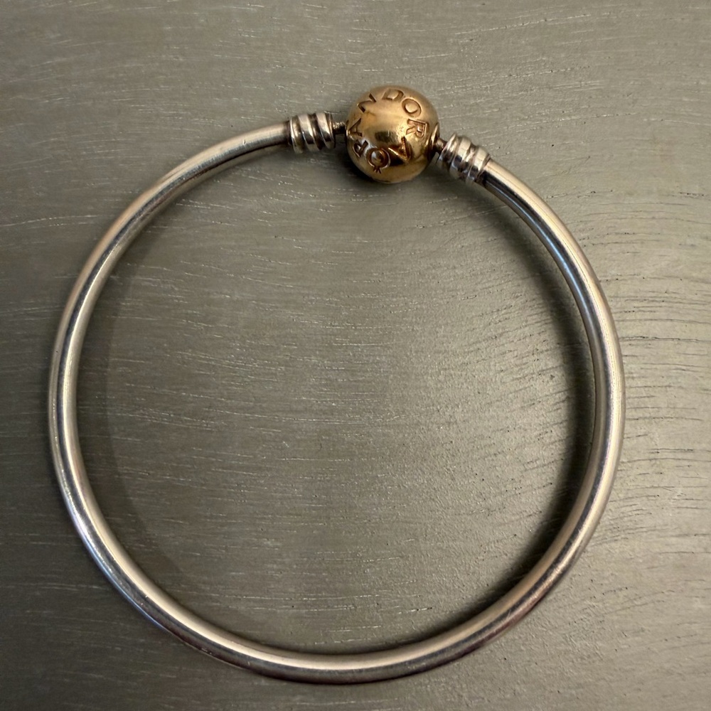 Pandora Two-Tone Silver and Gold Bracelet